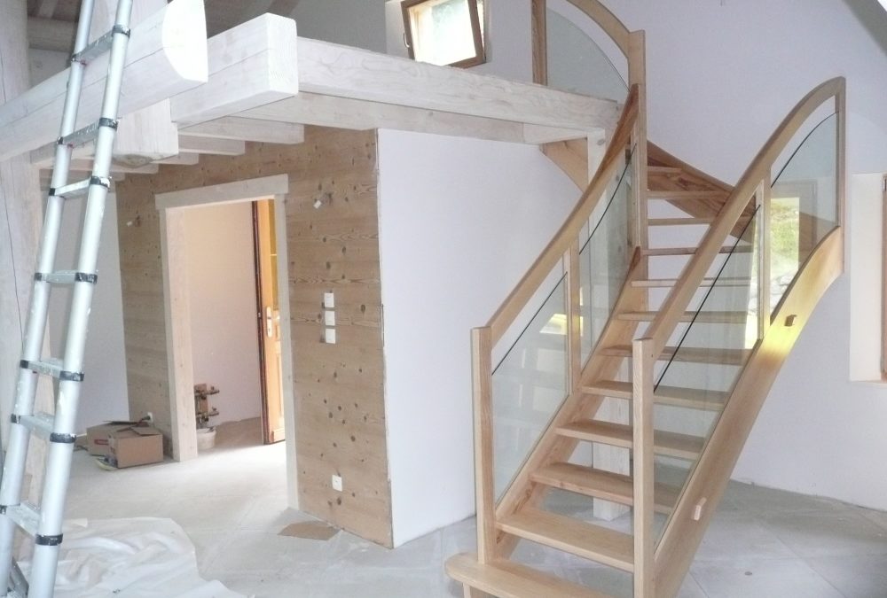 Escaliers en bois à Épinal : une signature de charme avec Menuiserie Gehin